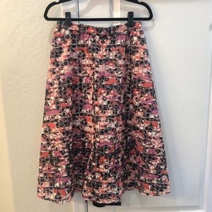 LIKE NEW Sam Edelman high-waisted floral skirt